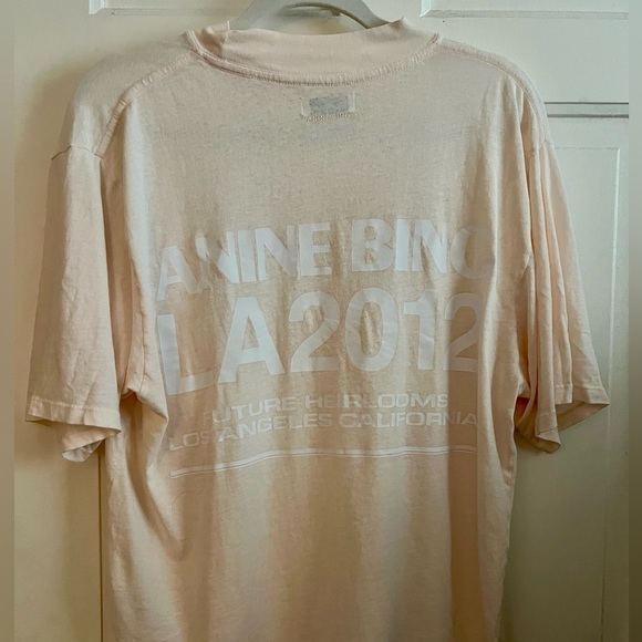 Anine Bing Wes Tee - Pink Bing LA - Picture 7 of 14